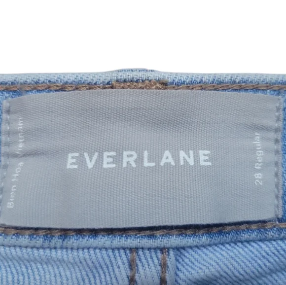 EVERLANE Womans Blue Jeans Sz28 - Picture 4 of 8